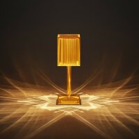 Tischleuchte GATSBY Prisma amber - LED