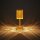 Tischleuchte GATSBY Prisma amber - LED