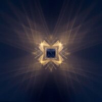 Tischleuchte GATSBY Prisma cristal - LED color