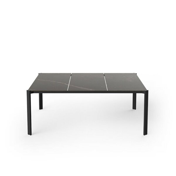 Niedriger Tisch TABLET 105x105x40cm